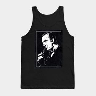 SHERLOCK HOLMES (Black and White) Tank Top